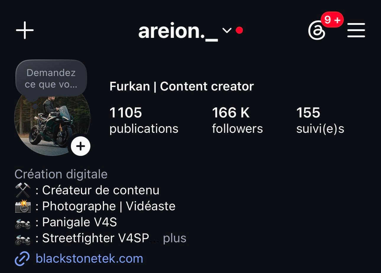Exemple gestion réseaux sociaux